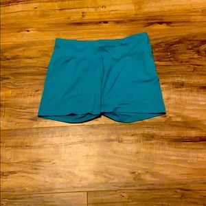 Teal booty shorts KIDS XL
